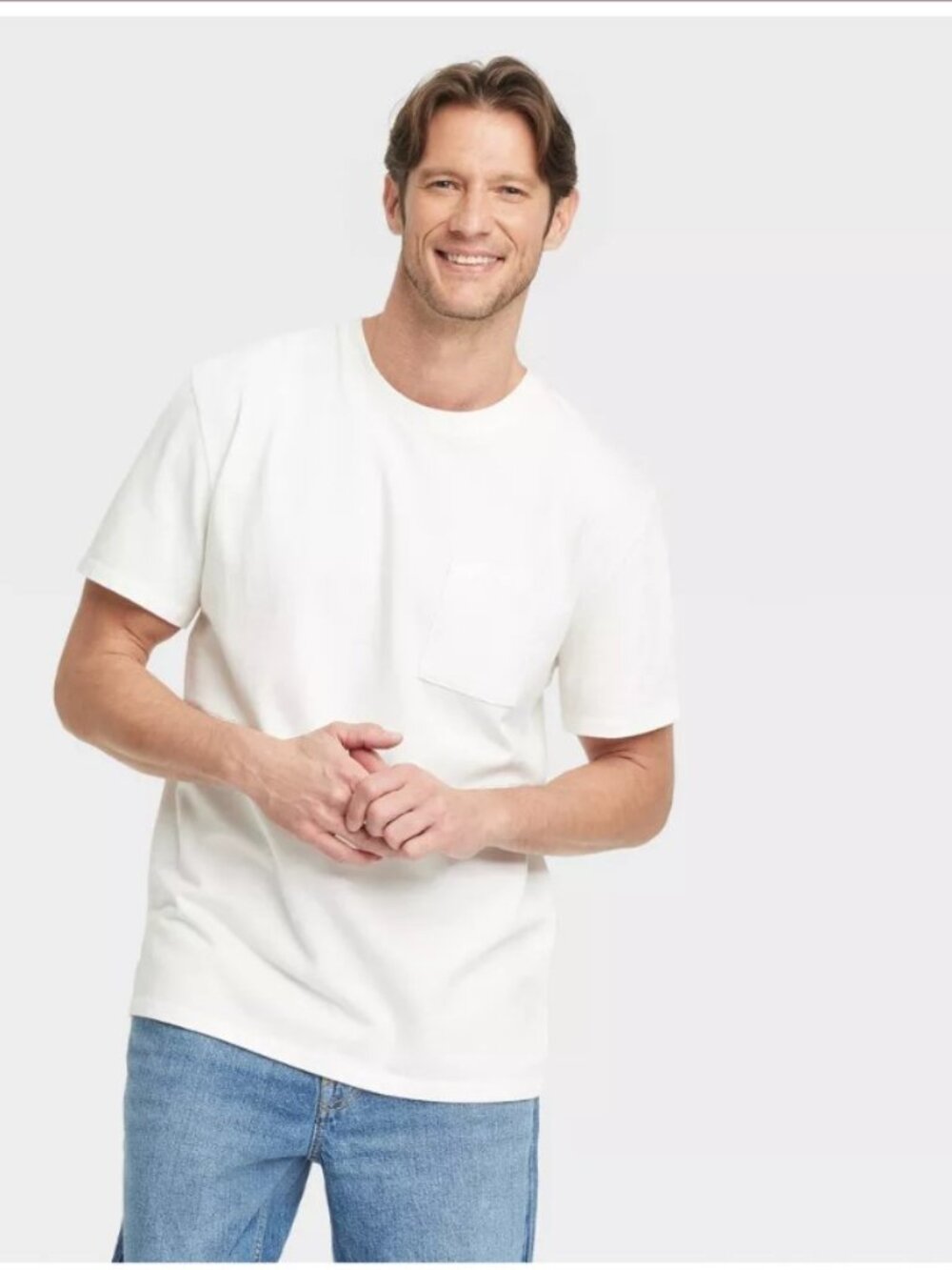 NWT Goodfellow&Co Vintage Pocket Tee